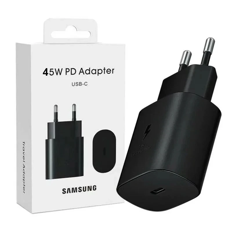 Chargeur Samsung PD 45 W – Adaptateur Type-C Rapide