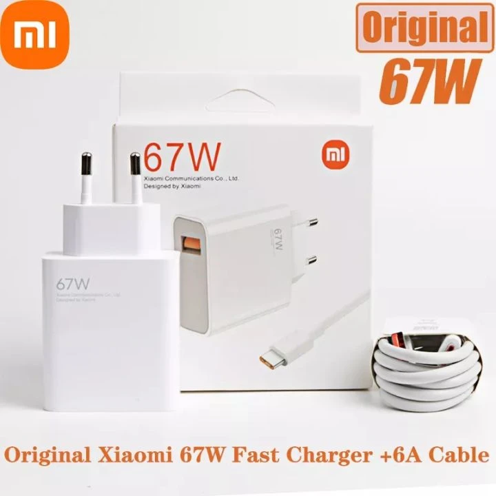 Chargeur Xiaomi 67W avec câble type-C