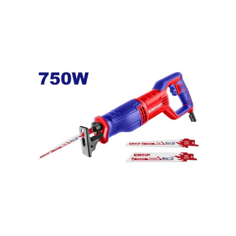Scie à sabre ELECTRIQUE EMTOP - ERSW7501 - 750W